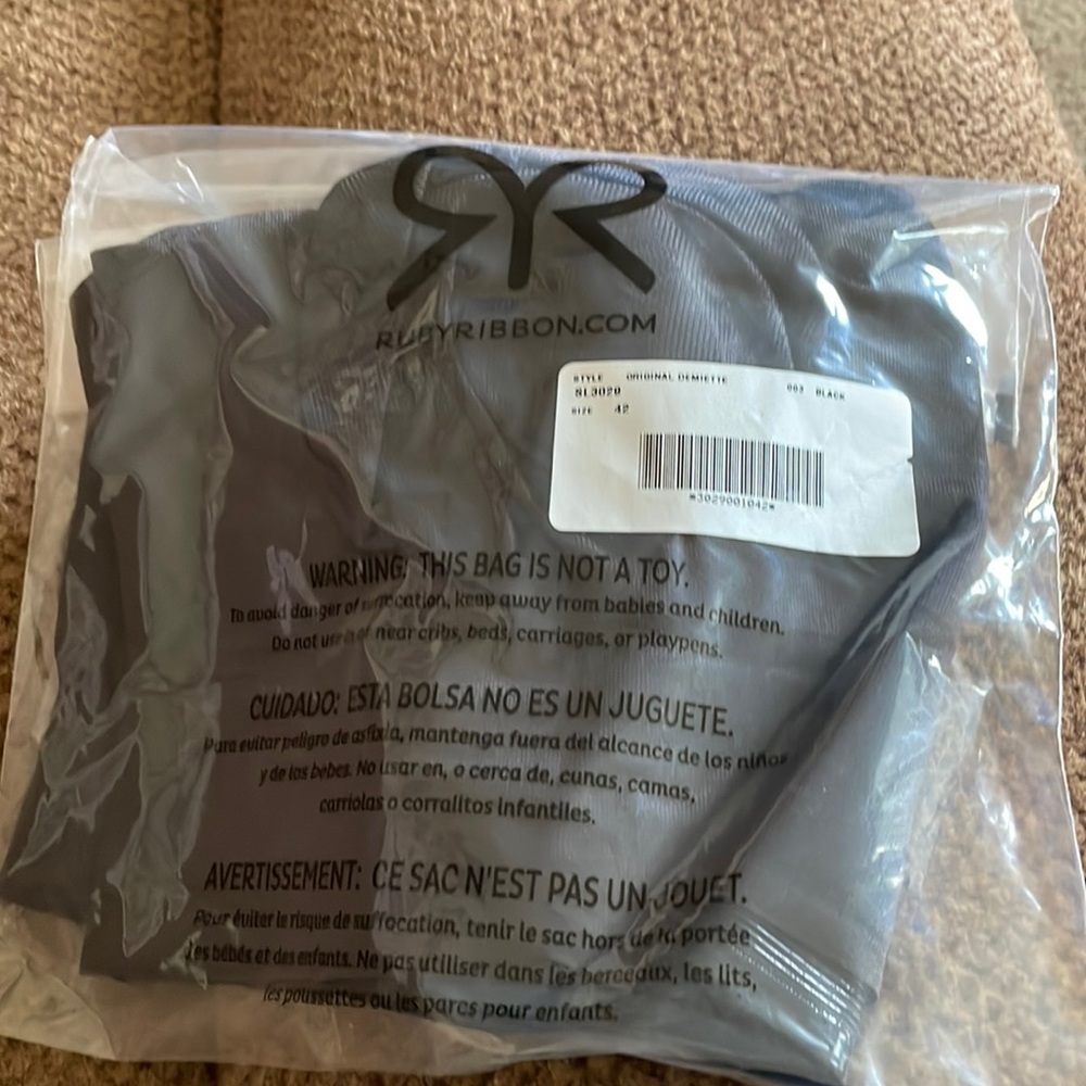 Black original demiette size 42